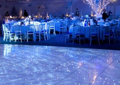White LED Dance Floor