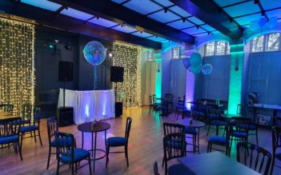 Lighting & PA Hire with DJ Booth