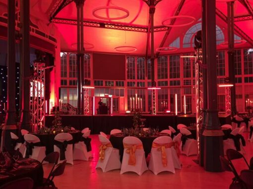 Fashion Show event at the Octagon in Buxtion with Cat Walk, Lighting, star cloth and PA system.
